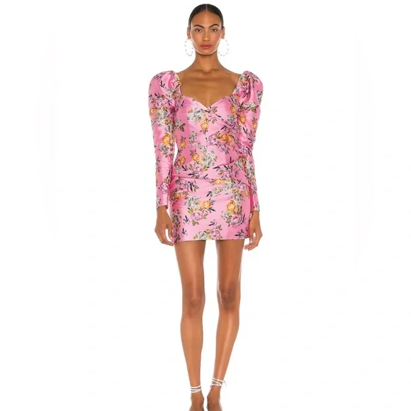 white mini dress winter Karina Grimaldi Nusra Tweed Mini Dress